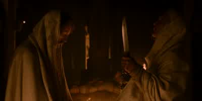 Black she-spirit, abate. - The Northman