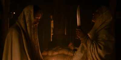 Black she-spirit, abate. - The Northman