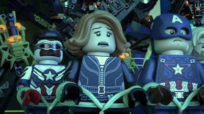 [Black Widow gasps] - LEGO Marvel Avengers: Code Red
