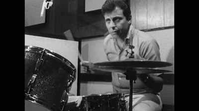 [BLAINE]  Snare drum
and a floor tom-tom. - The Beach Boys: Making Pet Sounds