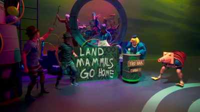 Blame the squirrel!
Blame the squirrel! - The SpongeBob Musical: Live on Stage!