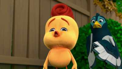 Blech! Yuck! Gross!
What is that?! - The Chicken Squad