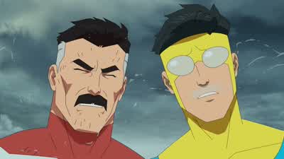 Blech! Come on! But I need to help them! Do not do that. Get to Guardians HQ. What? Cecil! Listen to - Invincible