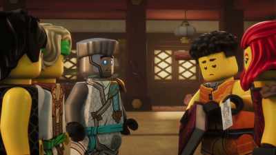 Bleckt defeating three Matriarch-level
dragons seems improbable. - LEGO Ninjago: Dragons Rising