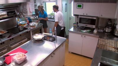 [bleep], that's why
I love you, sous chef. - Below Deck