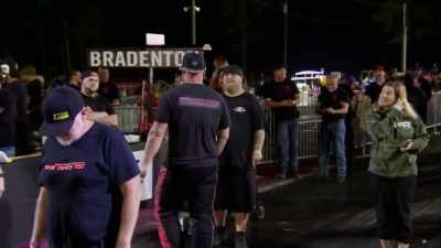 [bleep] whoo.
That was a close race. - Street Outlaws No Prep Kings Team Attack
