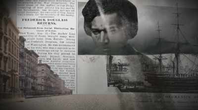 Blight:
When Douglass returned
from England - Frederick Douglass: In Five Speeches