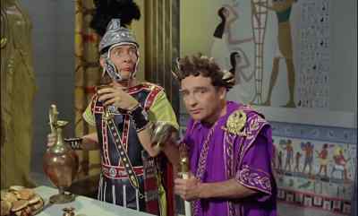 Blimey. She must be selling tickets. - Carry on Cleo