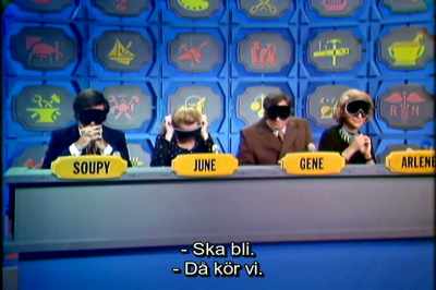 Blindfolds in place, please. - Eat That Question