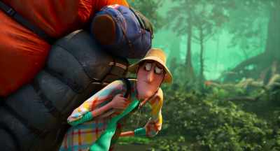 Blisters, sunburn and swamp butt
aren't the worst? - Hotel Transylvania: Transformania