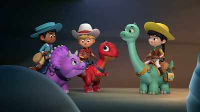 Blitz, Tango, Clover? Can you smell them? - Dino Ranch