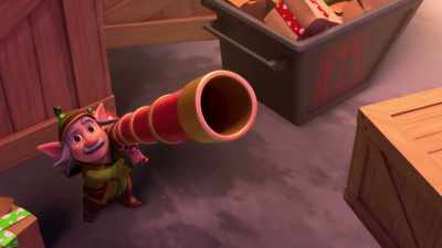 -[Blizz and Theo gasp]
-[Smiley laughing] - Reindeer in Here