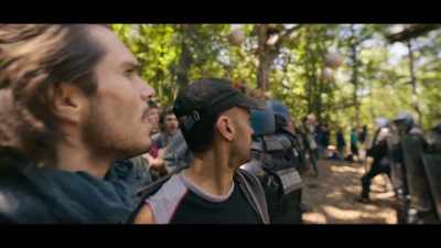 Block the machines!
There! Block the machines! Go! - A Place to Fight For