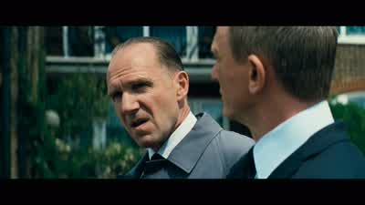 Blofeld was communicating with his agents in Cuba through a bionic eye... - No Time to Die