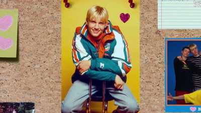 Blonde hair, blue eyes, - I Used to Be Normal: A Boyband Fangirl Story