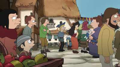 Blood ponchos! Get your blood ponchos! - Disenchantment