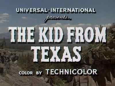 BLOODY DUEL - The Kid from Texas