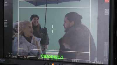 Bloody hair's just moved again. - Game of Thrones: The Last Watch