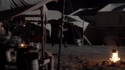 BLOODY!
[LAUGHTER] - Hell on Wheels
