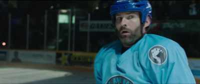 (BLOW SQUELCHES)
(GRUNTS) - Goon: Last of the Enforcers