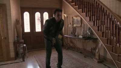 [blow thuds]
 [Gus groans] - Haunted Hotties
