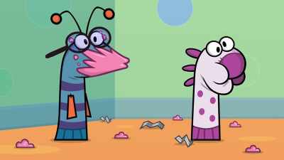(Blows, bubble pops) - Total DramaRama