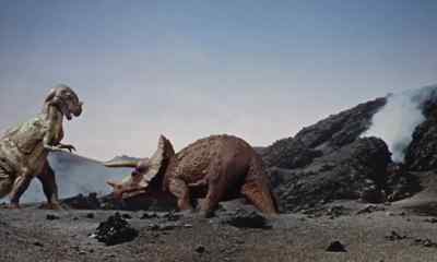 [Blows Horn] - One Million Years B C