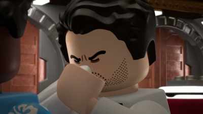 (BLOWS NOSE) - Lego Star Wars Summer Vacation