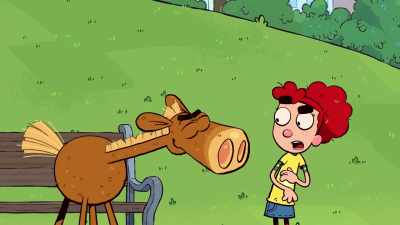 - [blows] - It's Pony