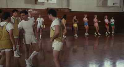 [Blows Whistle]
Cavanaugh, get off the floor. - Porky's