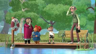 [blows whistle] - The Adventures of Paddington