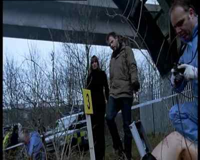 Blunt trauma,
right-hand side of the head, - Wire in the Blood