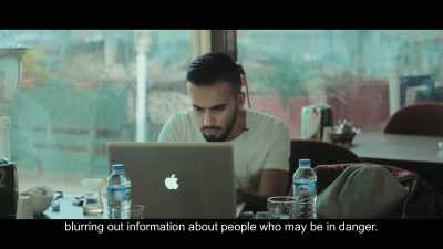 ...blurring out info about
people who may be in danger. - City of Ghosts