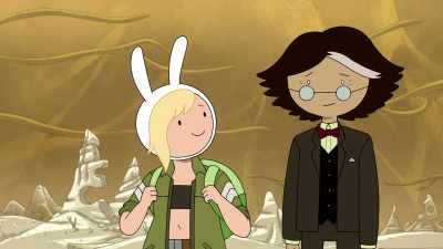 BMO: Oh, honeys,
we're home! - Adventure Time: Fionna & Cake