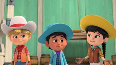Bo: After telling Biscuit the truth, - Dino Ranch