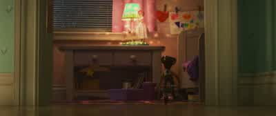 Bo! Situation? Lost toy. Side yard. Billy. Goat. Gruff. Raise the blinds. They have names? You never - Toy Story 4