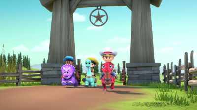[Bo] The Dino Ranchers
finally made it home - Dino Ranch