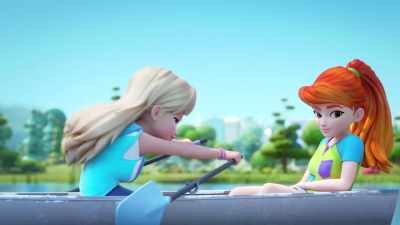[BOAT CLANKS ON ROCK] - LEGO Friends: Girls on a Mission