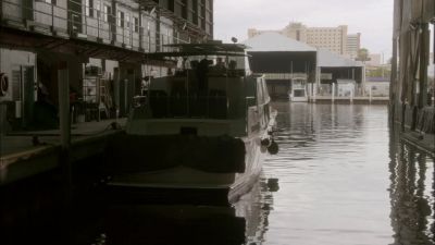 [boat engine turns over, dies]
HOW'S IT GOING? - Burn Notice