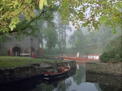 (boat whistle toots) - Agatha Christie's Poirot