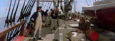 -Boatswain's mate.
-Aye, sir? - Mutiny on the Bounty