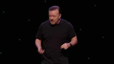 Bob was having a cigarette,
and our uncle Mike came along. - Ricky Gervais: SuperNature