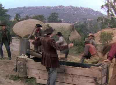Bob, take two men up there. - The Duel at Silver Creek