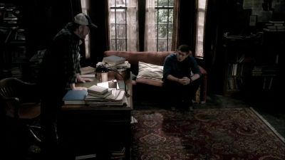 BOBBY:
I'm gonna ask one more time. - Supernatural