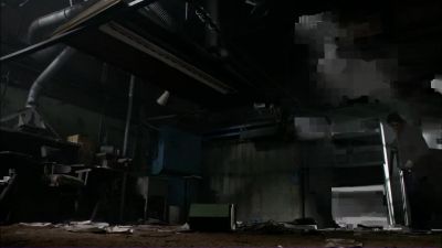 BOBBY [OVER WALKIE-TALKIE]:
Any luck? - Supernatural