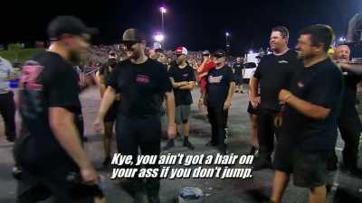 [Bobby speaking] - Street Outlaws No Prep Kings Team Attack