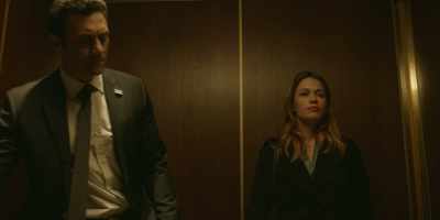 Bobby, the mayor
being stuck in an elevator - Pearson