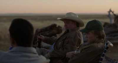 Body just stood there for a while
before it fell to the ground. - Lean on Pete
