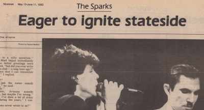 BOHEM:
I thinkWhomp That Sucker is - The Sparks Brothers