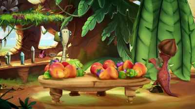 Boing! Boing! Boing!
How long till dinner, Bill? - Gigantosaurus